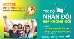 lắp mạng viettel thái bình