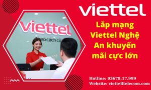 Lắp mạng Viettel Nghệ An