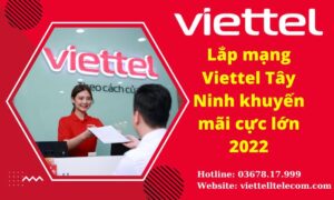 Lắp mạng Viettel Tây Ninh